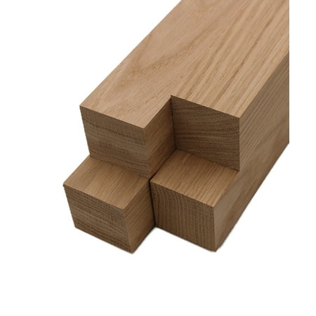

White Oak Turning Blanks (4pc) 2 x 2