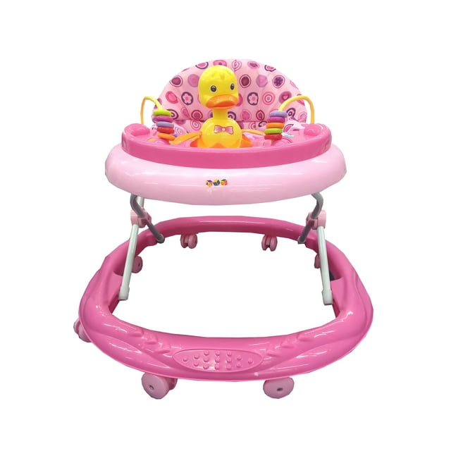 Andadera AEIOU Pato Alitas Rosa