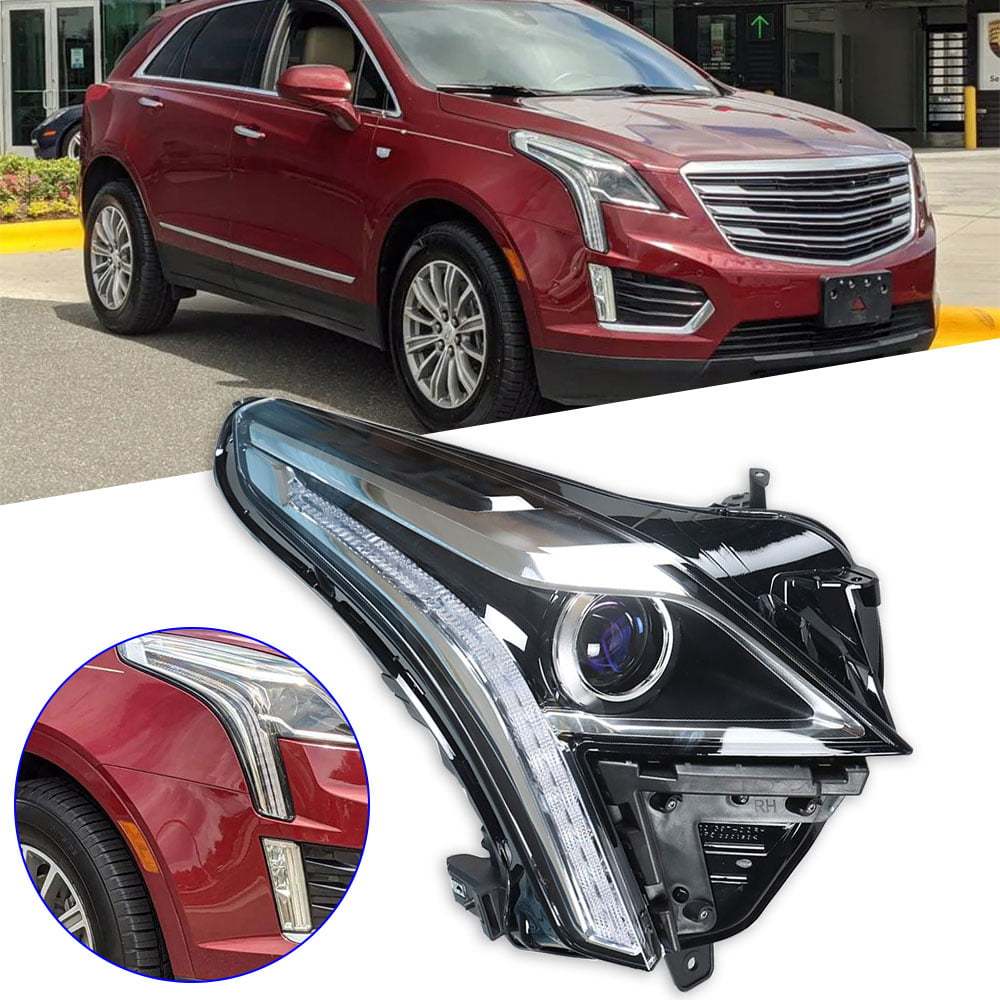 munirater Headlights Replacement for 2017 2018 2019 2020 Cadillac