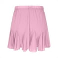thumbnail image 6 of ZQUUVOU Women's Skort Summer Solid Color Lace Pleated Skirt Pants(Pink,M), 6 of 8