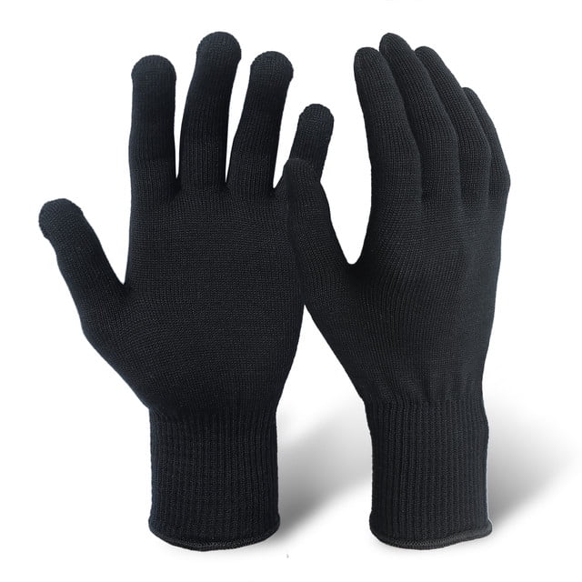 tight fingerless gloves