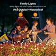 thumbnail image 6 of ASMAD Solar Garden Lights, 12 Pack 96 LED Solar Outdoor Lights, Outdoor Decorations Lights, Solar Swaying Lights, Firefly Lights for Patio Pathway Outdoor Decor, Big Bulb Solar Swaying Light, 6 of 12