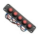 thumbnail image 5 of Panel de control de interruptor Cola 12 V encendido y apagado LED rojo, 5 of 8