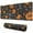 Trick Or Treat, variant on Long Mouse Pads for Desk,Vintage Halloween Elements Pattern Desk Mats on Top Of Desks, Desk Mouse Pad Extra Large with 3mm Non-Slip Base and Stitched Edge for Gaming,Office,Work,Home 31.5x11.8in