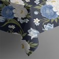 thumbnail image 4 of Pioneer Flower Floral Print Pattern Rectangle Tablecloth 60"x120", Waterproof Polyester Table Cloth, Wipeable Spillproof for Dining Camping Indoor Outdoor, 4 of 6