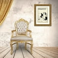 thumbnail image 3 of Beardsley, Aubrey 23x32 Gold Ornate Wood Framed with Double Matting Museum Art Print Titled - Savoy 1896 Vol.6 - Death of Pierrot, 3 of 4