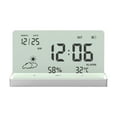 thumbnail image 2 of Coollooc Alarm Clock for Bedroom, Loud LED Big Display Plug in Simple Basic Digital Clock , Snooze for Deep Sleepers Kids Elderly Home Office, 2 of 9