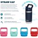 thumbnail image 5 of Botella YETI Rambler Jr. 350 ml para niños con tapón de paja Harbor Pink, 5 of 7