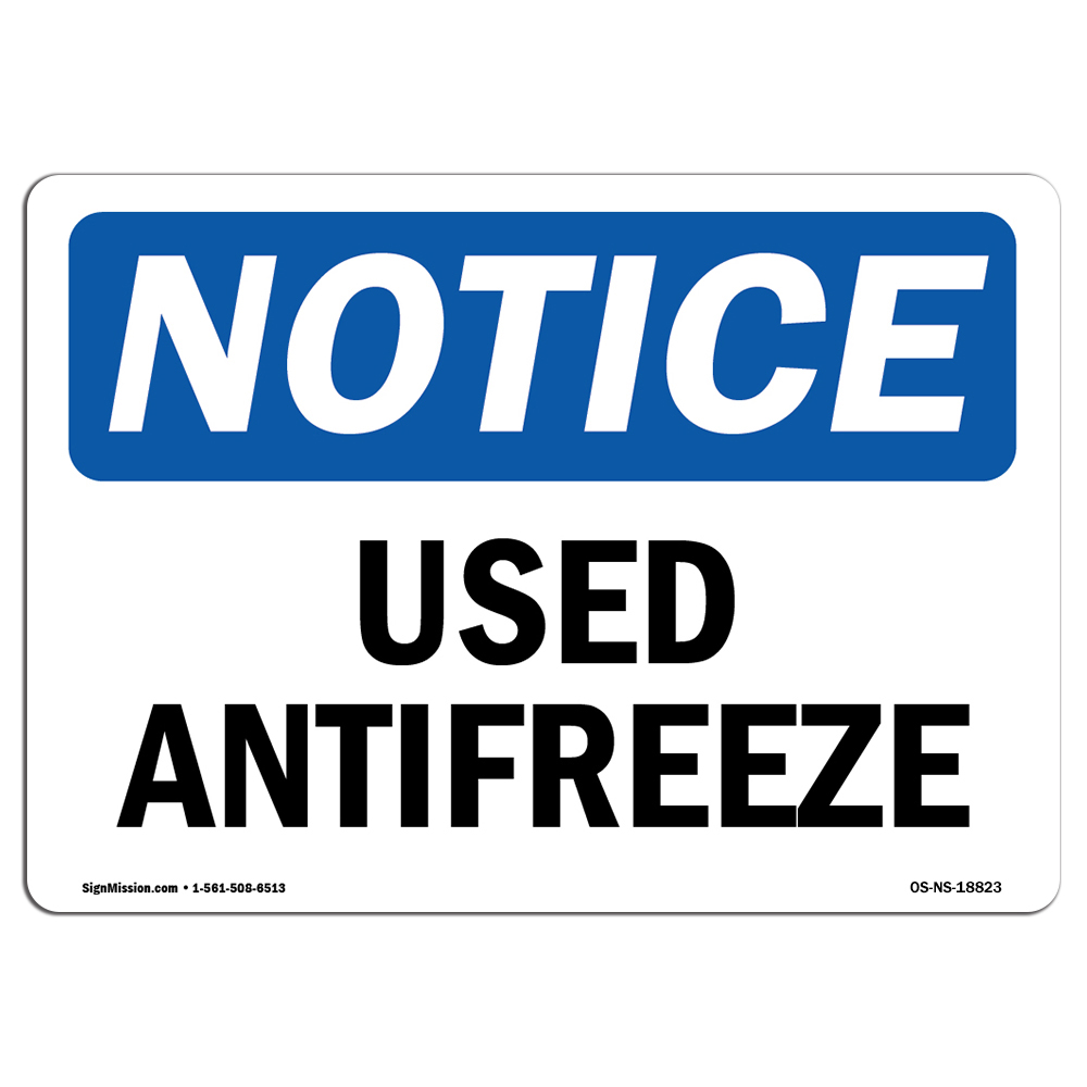 OSHA Notice We Are Open Come Around Back SignHeavy Duty Sign or Label