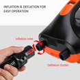 thumbnail image 2 of 16/20 Psi Dual Stage Electric Air Pump Intelligent Inflatable Pump For Inflatable Sup Stand Up Paddle Surfing Board With Nozzles-1, 2 of 3