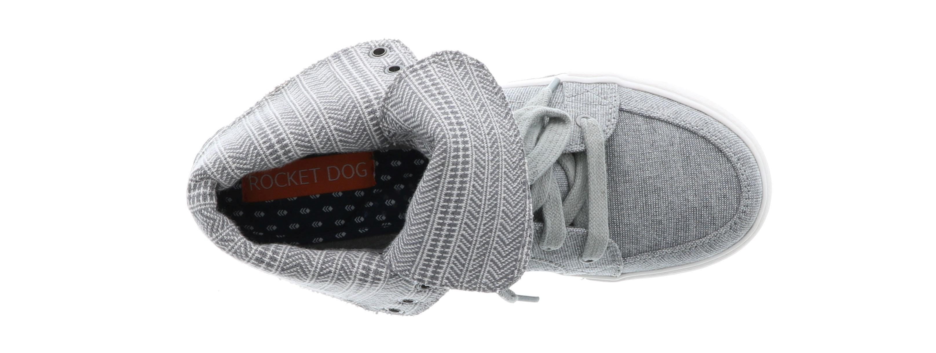 Rocket Dog Penwell Canvas Shoes Grey in Size