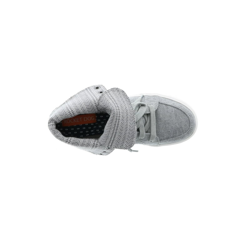 Rocket Dog Penwell Canvas Shoes Grey in Size 8 Walmart