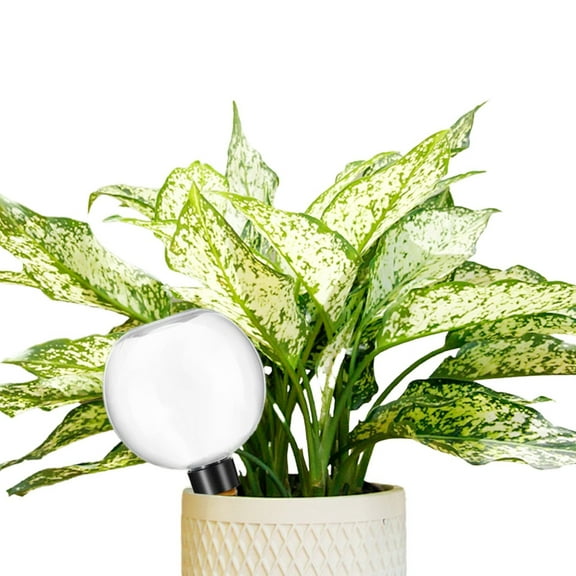 Haidf 1Pc Plant Watering Globes, Plastic Self Watering Planter Insert Watering Bulb with Slow Release Control, Plant Watering Devices for Indoor Outdoor Plants Automatic Drip Irrigation, 6.7" H