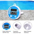 thumbnail image 4 of Termómetro flotante para piscinas: termómetro de temperatura de piscina fácil de leer, termómetro solar digital para piscinas, 4 of 5