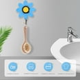 thumbnail image 4 of unbranded Gancho Decorativo Azul Para Pared Con Forma De Flor Para Organización Hogar, 4 of 7