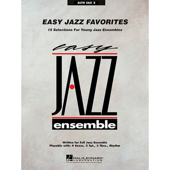 Easy Jazz Favorites - Alto Sax 2 (Paperback)