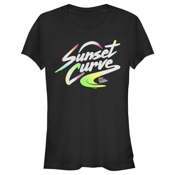 Junior's Julie and the Phantoms Sunset Curve Band Logo  Graphic T-Shirt