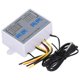 thumbnail image 1 of Dual Display Temperature Humidity Controller Heating Cooling Thermostat Switch NTC 10K Sensor 12V, 1 of 5