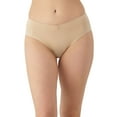 thumbnail image 2 of Women's Maidenform DM3THB High Leg Bikini Panty With Lace - 3 Pack (Just Brown/Black Lace S), 2 of 4