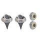 thumbnail image 3 of Luces Solares De Tierra Con Batería De 500Mah Ip44 Luces Enterradas Alimentadas Por Energía Solar Impermeables Para Entrada De Jardín Y Patio 3 Uds sonducket HA016779-00, 3 of 7