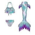 thumbnail image 1 of Mermaid Swimsuit for Children Mermaid Tail Swimsuit (140cm GB65), 1 of 4