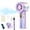 Purple, variant on 4-in-1 portable spray handheld fan, Extra-large battery USB rechargeable spray fan, 100 gear adjustable, mini fan, foldable personal fan, LED display, Applicable to makeup/shopping/concert(Pink)