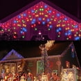 thumbnail image 1 of HOARBOEG Stunning LED Icicle Lights Curtain For Christmas Holiday Decorations String Lights For A Magical Ambiance, 1 of 7
