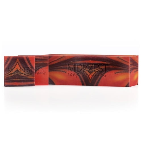 Handmade Sunrise Artisan Soap - Loaf (Pre-Cut to 9 Bars)