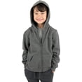 thumbnail image 3 of Leveret Kids & Toddler Boys Girls Sweatshirt Hoodie Jacket Variety of Colors (Size 2-14 Years) (Dark Gray, 12 Years), 3 of 4