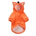 thumbnail image 1 of Dog Hoodie Pets 3D Ear Design Clothes Cold Weather Sweaters Winter Sweatshirt  Cat Puppy Small Medium, 1 of 1