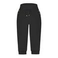 thumbnail image 7 of Fengactive Little Boy Girls Straight Leg Capri Pants High Waisted Drawstring Casual Capris for Boy Girls, 7 of 7