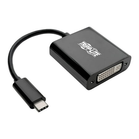 UPC: 0037332210708 | Tripp Lite USB-C to DVI Adapter with Alternate Mode – DP 1.2  Black
