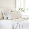 thumbnail image 2 of Noble Linen's 3 Piece Pinch Pleat Comforter Set, 2 of 4