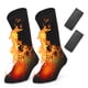 thumbnail image 1 of Calcetines Irfora Calcetines térmicos eléctricos Calcetines térmicos para clima frío con pilas para hombres y mujeres Montar al aire libre Camping Senderismo Motocicleta Calcetines cálidos de invierno Irfora Calcetines, 1 of 7