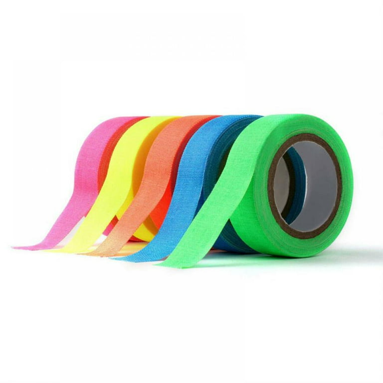Neon Triangles Die-Cut Washi Tape - 18mm x 5m - Vivid Neon Colors - UV –  MindTheWrap