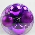 thumbnail image 6 of Christmas Ball Ornaments 24 Pcs - 2 inch Large Shatterproof Christmas Balls, Electroplated Glossy Decorations Indoor, Classic Holiday Party Hanging Ornaments for Xmas Tree, Wreath, Vines, Purple, 6 of 7