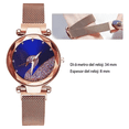 thumbnail image 3 of Reloj Magnético Malubero De Moda Casual Pulsera Lujoso y elegante Azul, 3 of 3