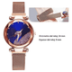 thumbnail image 3 of Reloj Magnético Malubero De Moda Casual Pulsera Lujoso y elegante Azul, 3 of 3
