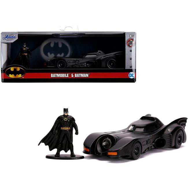 Jada Toys DC Justice League Batmobile & Batman 1 32 Diecast Car for sale online 