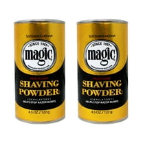 SoftSheen-Carson Fragrant Magic Shaving Powder with Fragrance, Helps Stop Razor Bumps, 4.5 OZ - 2 Pack
