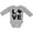 AC-Heather Grey, variant on Inktastic Love Texas Boys or Girls Long Sleeve Baby Bodysuit