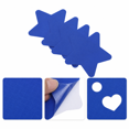 thumbnail image 3 of Unique Bargains 4 Pcs Self-Adhesive Five-pointed Star Durable Nylon Repair Patches 3.15"x3.15" Blue, 3 of 4