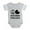 Heather Gray, variant on CafePress - FIN Peace Love Doberman Pinscher Baby Football Bod - Cute Infant Baby Football Bodysuit