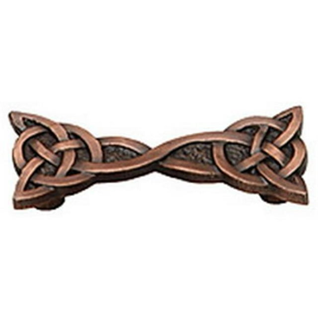 Premier Hardware Designs PHDP-27-SN Double Celtic Knot Cabinet Pull, Satin Nickel