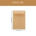 thumbnail image 4 of Shisuyan 100pcs Paper Envelopes Small Envelopes Gift Card Envelopes for Small Item Storage, 4 of 9