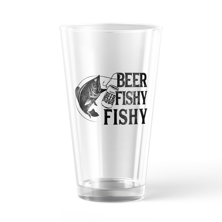 .com  Rogue River Tactical Fun and Games Funny Beer Glass Drinking  Cup Pint 16oz Pub Gag Gift Hilarious Joke: Beer Glasses