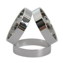 Lifetechs Rose Gold Plated Trio Scarf Ring Silk Scarf Buckle Clip Slide Jewelry