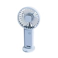 thumbnail image 1 of Ventilador Mini portátil Carga USB Refrigeración 3 velocidades Ventiladores pequeños para exteriores Azul, 1 of 7