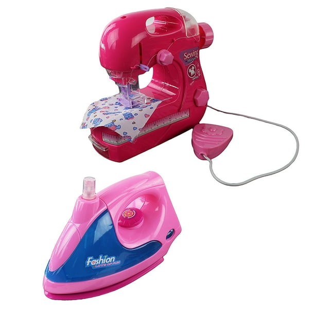 Super Cool Adorable Sewing Machine and Clothing Iron Playset, Toy set