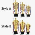 thumbnail image 2 of Appreciation Gifts High Quality Metal Model School Rewarding Supply for Party Celebrations Competition Soccer Winner Award Trophy Toy Cupaward Trophy Awards Small Prize Cup STYLE B-47CM, 2 of 8